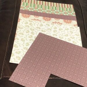 Stampin Up! Apple Cider 12" X12" SPECIALTY DESIGNER SERIES PAPER